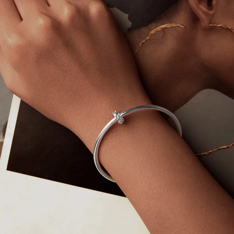 (Bild für) PANDORA Style Blauer Ozean Silikon Abstandscharm - BSC1019 - Ansicht 6