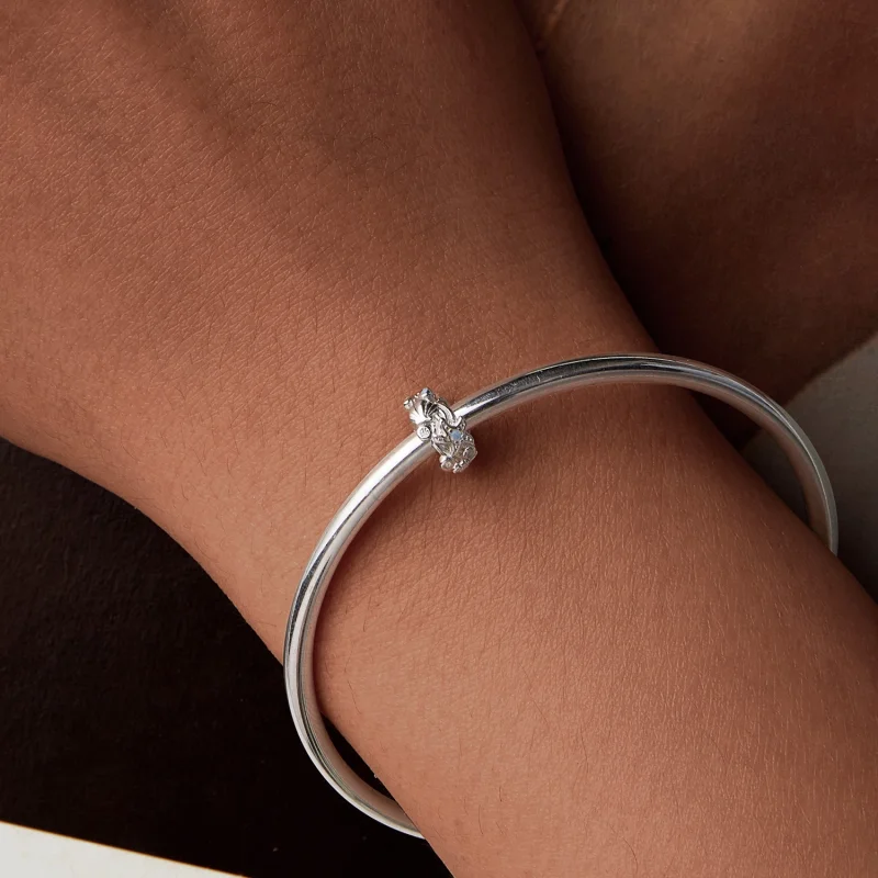(Bild für) PANDORA Style Blauer Ozean Silikon Abstandscharm - BSC1019 - Ansicht 7