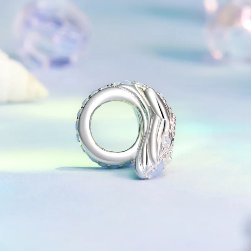 (Bild für) PANDORA Style Blauwal-Anhänger - BSC1015 - Ansicht 3