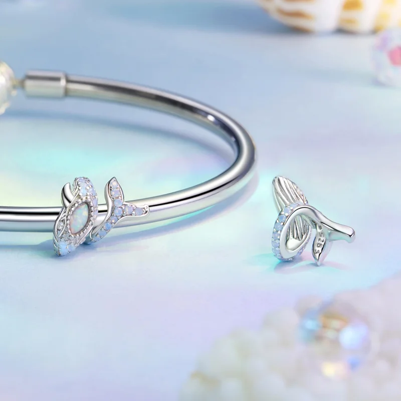 (Bild für) PANDORA Style Blauwal-Anhänger - BSC1015 - Ansicht 4