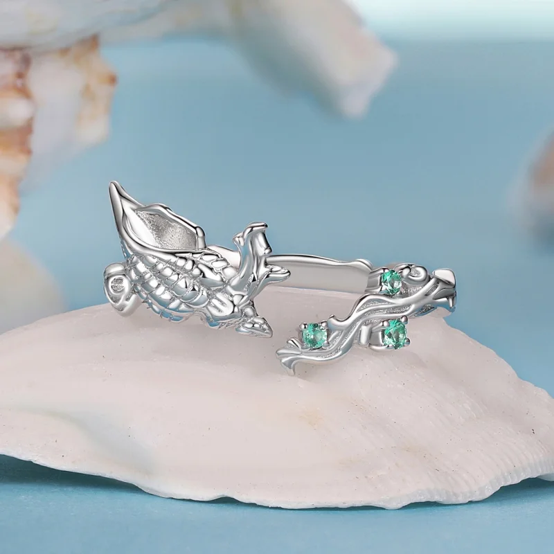 (Bild für) PANDORA Style Conch Muschel Offener Ring - BSR554-E - Ansicht 3