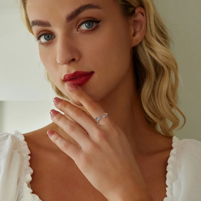 (Bild für) PANDORA Style Conch Muschel Offener Ring - BSR554-E - Ansicht 7