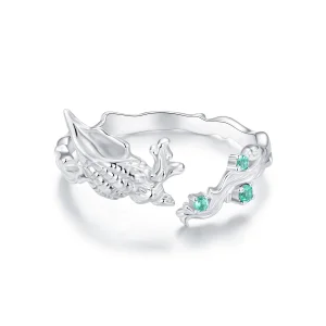 (Bild für) PANDORA Style Conch Muschel Offener Ring - BSR554-E