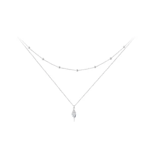 (Bild für) PANDORA Style Conch Shell Halskette - BSN387