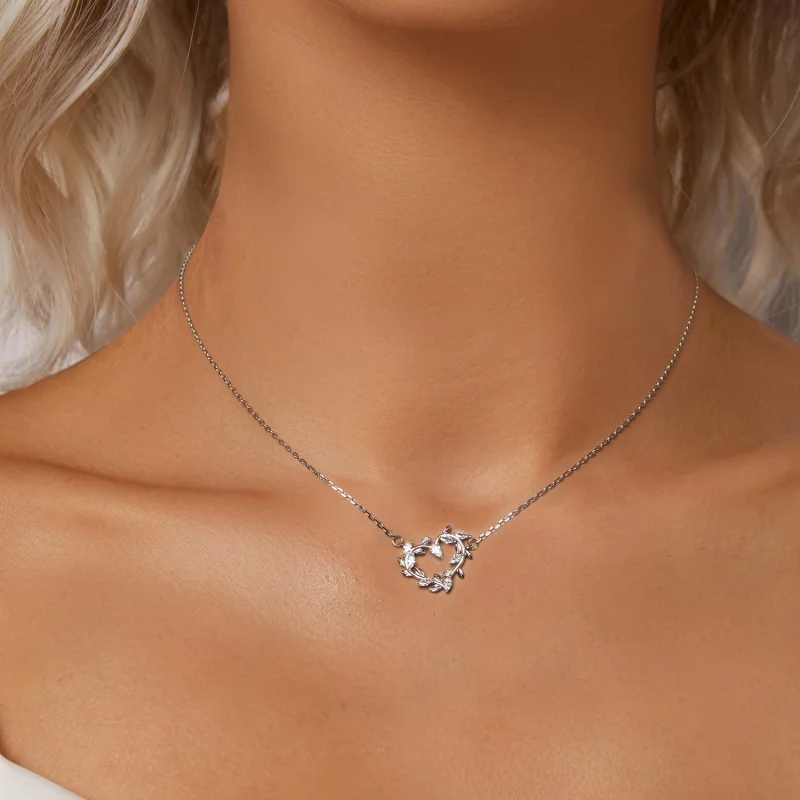(Bild für) PANDORA Style Endless Love Halskette - BSN386 - Ansicht 5