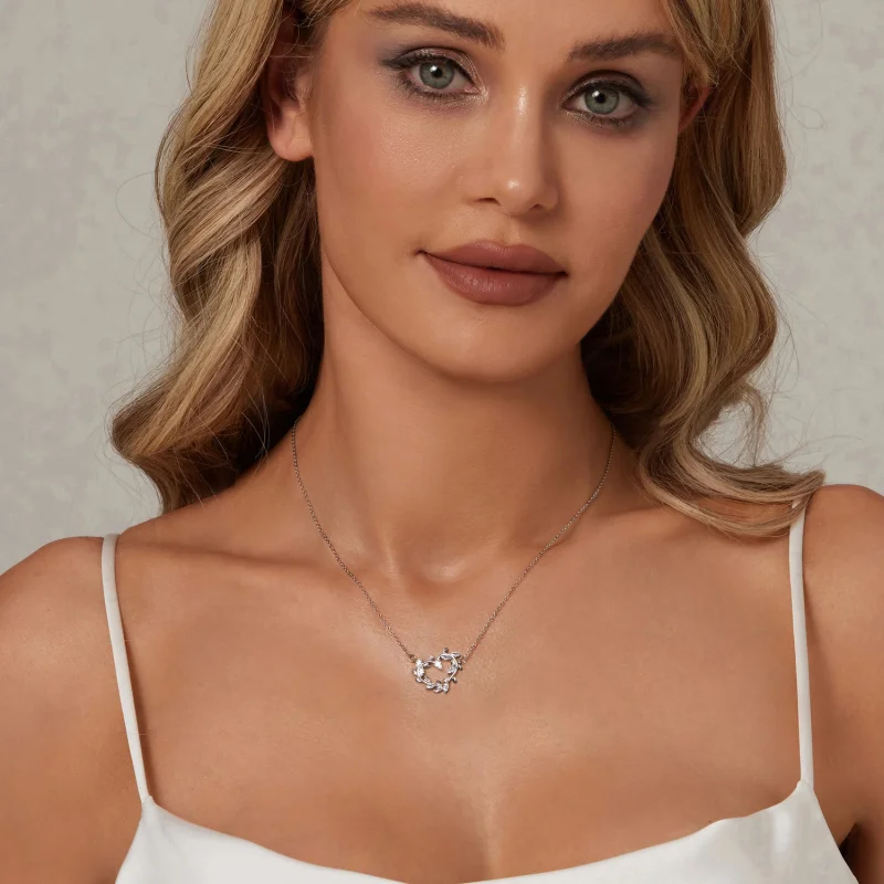 (Bild für) PANDORA Style Endless Love Halskette - BSN386 - Ansicht 6