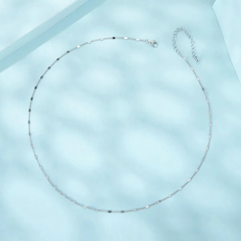 (Bild für) PANDORA Style Exquisite sparkling basic necklace - SCA030 - Ansicht 3