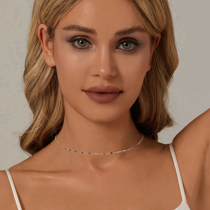 (Bild für) PANDORA Style Exquisite sparkling basic necklace - SCA030 - Ansicht 6