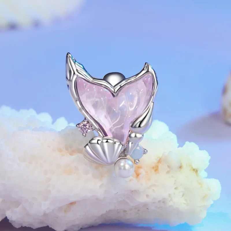 (Bild für) PANDORA Style Fantasy-Fischflossen-Anhänger - SCC2770 - Ansicht 2
