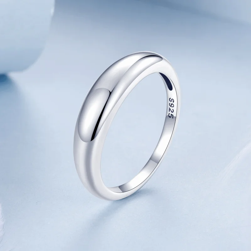 (Bild für) PANDORA Style Glattes Einfaches Ring - BSR558 - Ansicht 2