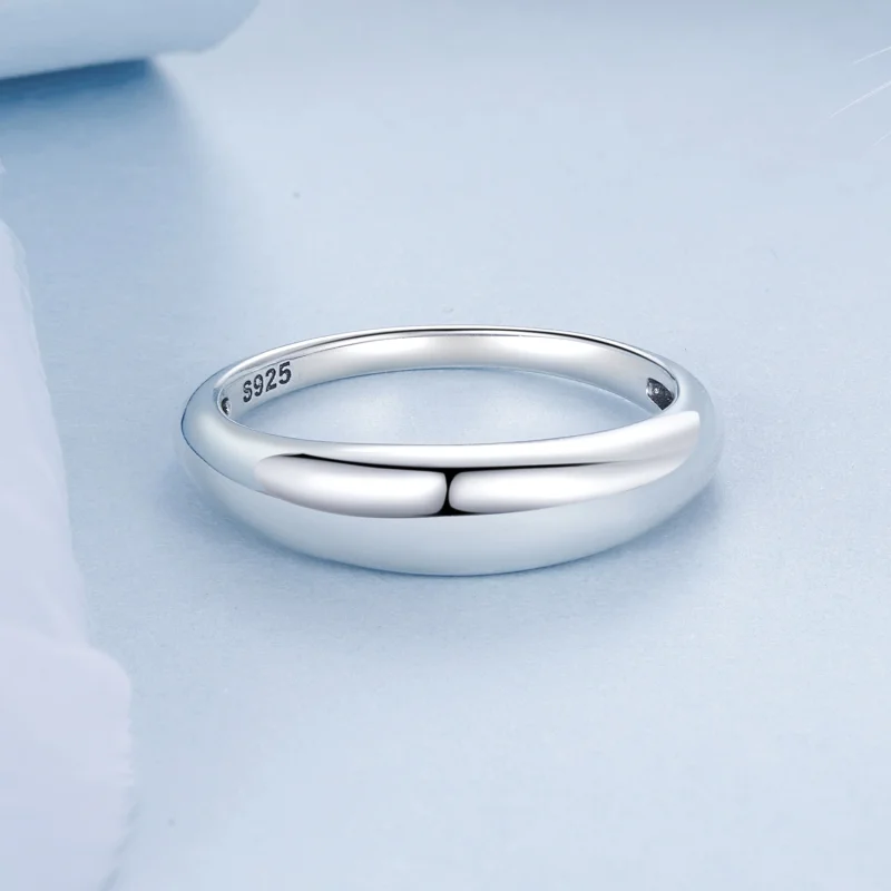 (Bild für) PANDORA Style Glattes Einfaches Ring - BSR558 - Ansicht 3