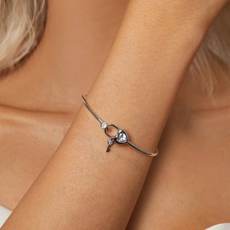 (Bild für) PANDORA Style Herzförmig ineinandergreifendes Armband - BSB170 - Ansicht 5