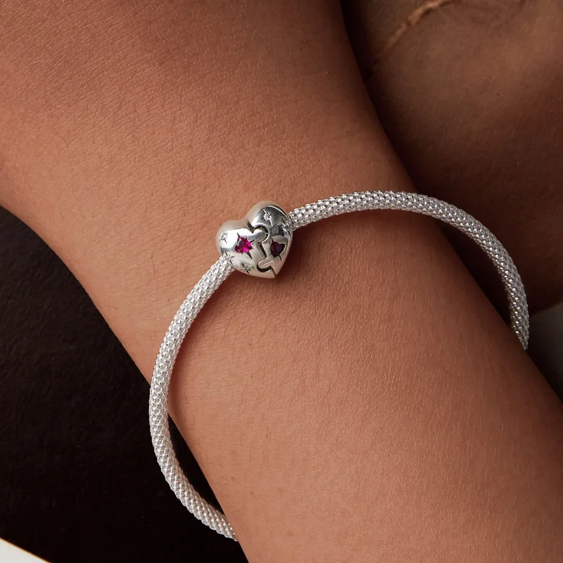 (Bild für) PANDORA Style Jigsaw Herz-Anhänger - SCC2775 - Ansicht 7