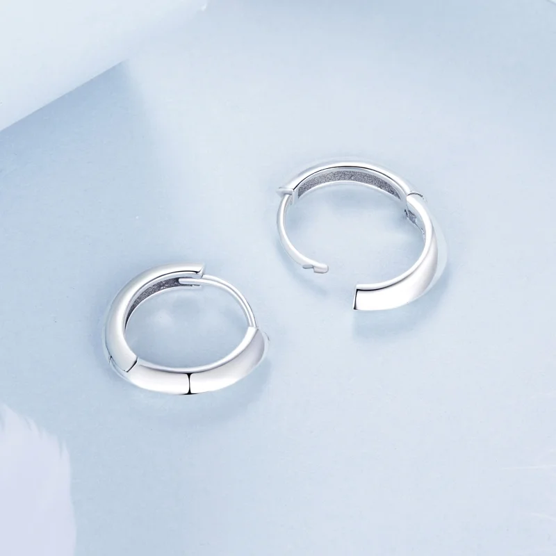 (Bild für) PANDORA Style Klassische Sterlingsilber-Ohrringe - BSE1016 - Ansicht 4