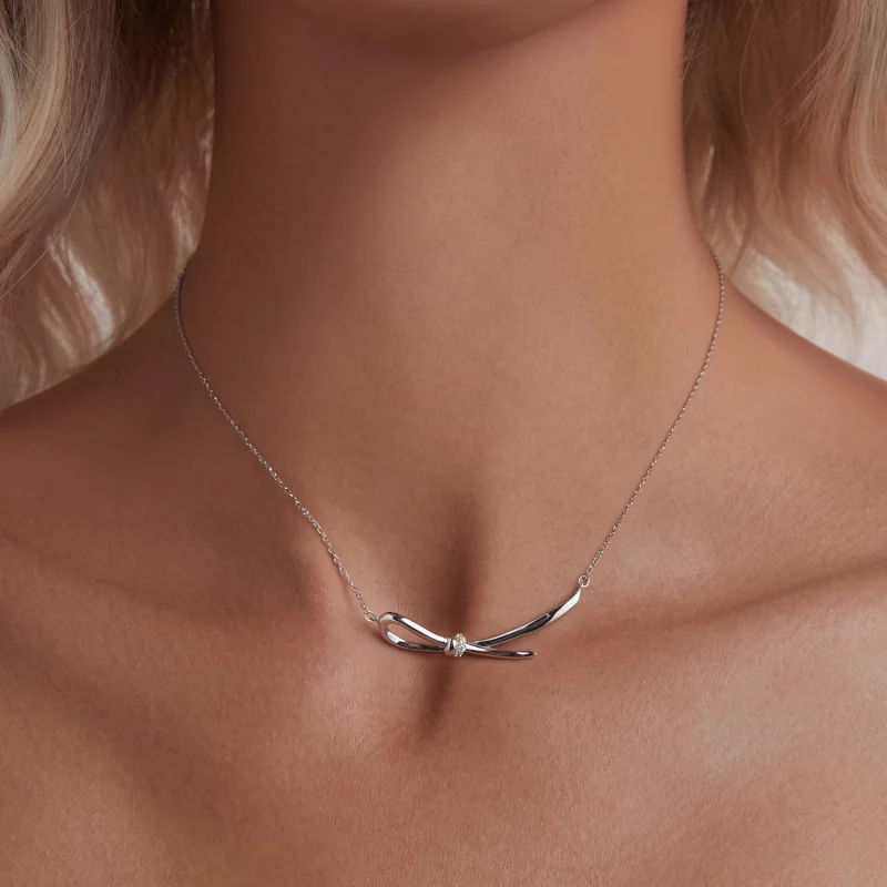 (Bild für) PANDORA Style Knot Halskette - BSN392 - Ansicht 5