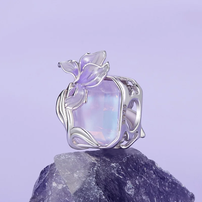 (Bild für) PANDORA Style Kristall-Iris-Anhänger - BSC1032 - Ansicht 2