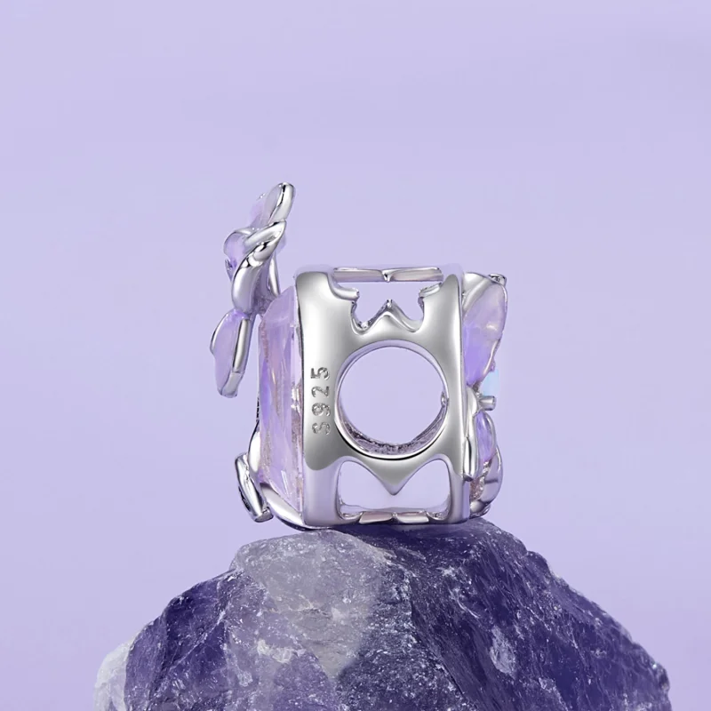 (Bild für) PANDORA Style Kristall-Iris-Anhänger - BSC1032 - Ansicht 3