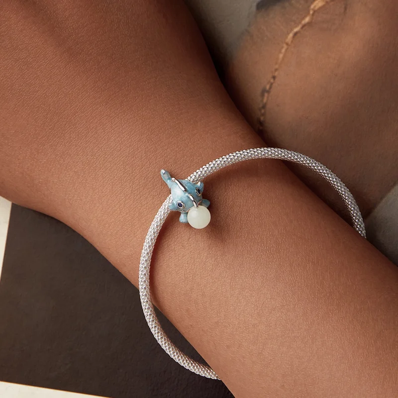 (Bild für) PANDORA Style Leuchtender Laternenfisch-Anhänger - SCC2795 - Ansicht 9