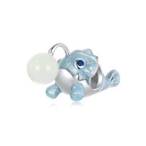 (Bild für) PANDORA Style Leuchtender Laternenfisch-Anhänger - SCC2795