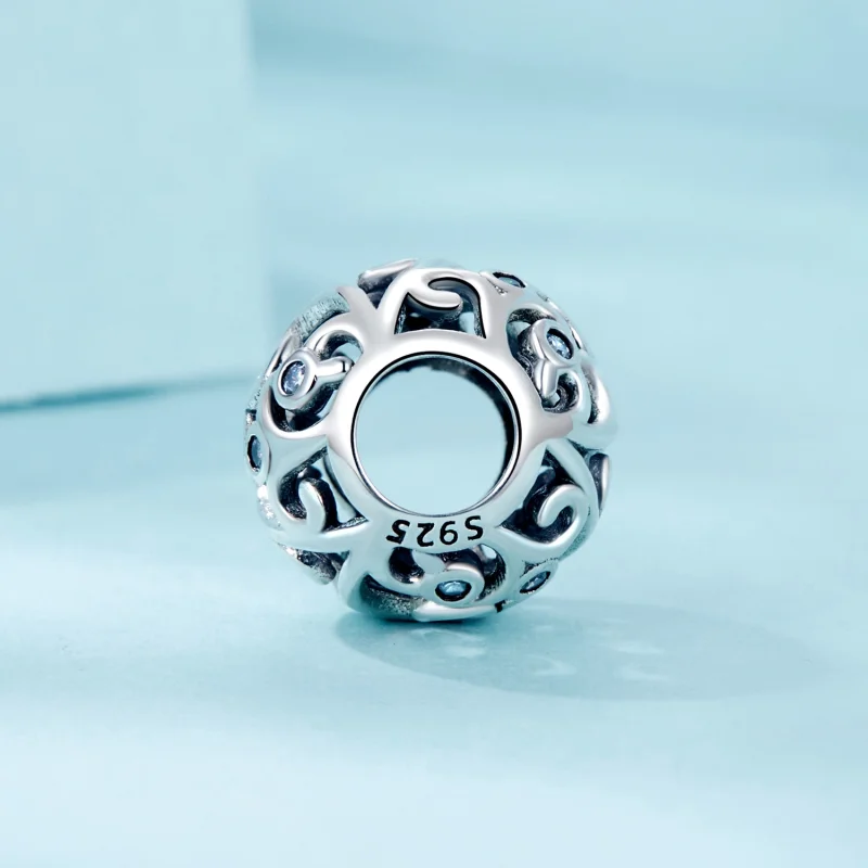 (Bild für) PANDORA Style Lockengras-Anhänger - SCC2785 - Ansicht 3