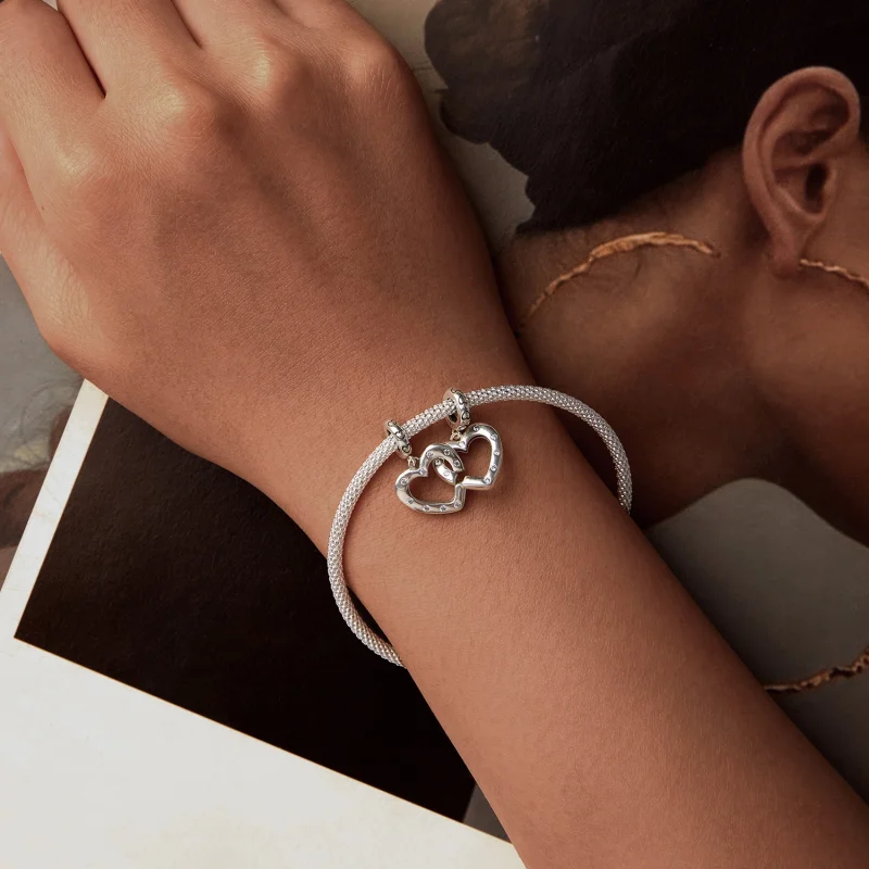 (Bild für) PANDORA Style Love Doppelverschluss - SCC2773 - Ansicht 8