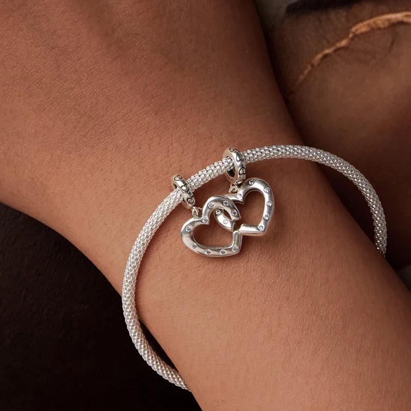 (Bild für) PANDORA Style Love Doppelverschluss - SCC2773 - Ansicht 10