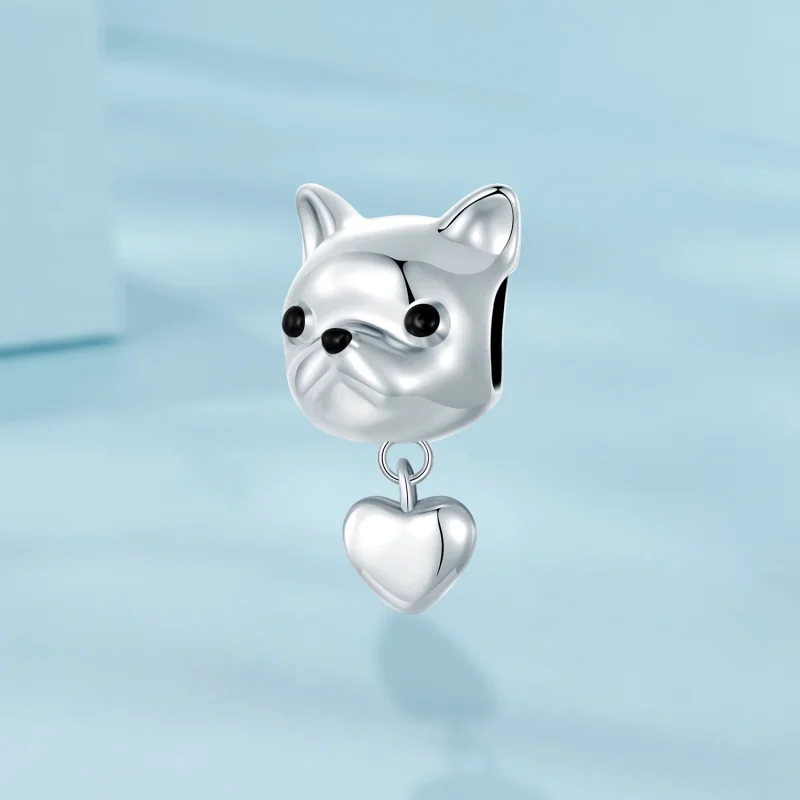 (Bild für) PANDORA Style Love French Bulldog Anhänger - SCC2767 - Ansicht 2