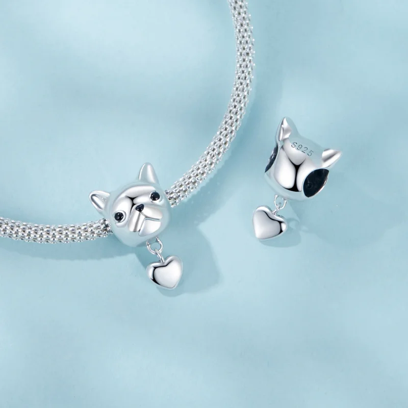 (Bild für) PANDORA Style Love French Bulldog Anhänger - SCC2767 - Ansicht 5