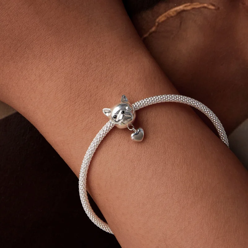 (Bild für) PANDORA Style Love French Bulldog Anhänger - SCC2767 - Ansicht 7