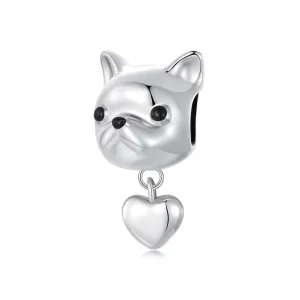 (Bild für) PANDORA Style Love French Bulldog Anhänger - SCC2767