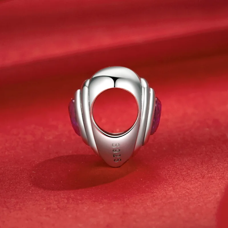 (Bild für) PANDORA Style Love Heart Classic Halo Anhänger - SCC2776 - Ansicht 3