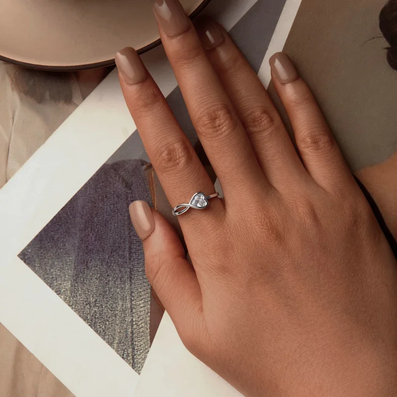 (Bild für) PANDORA Style Love Infinity Ring - BSR550 - Ansicht 4