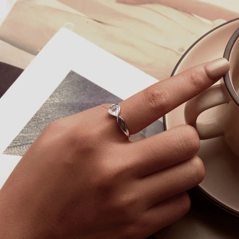 (Bild für) PANDORA Style Love Infinity Ring - BSR550 - Ansicht 5