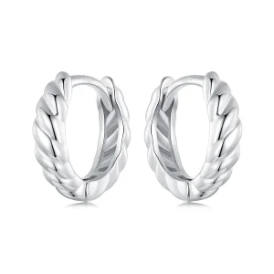(Bild für) PANDORA Style Metallic Twist Ohrringe - BSE1024-S