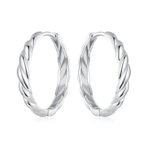 (Bild für) PANDORA Style Metallische Twist-Ohrringe - BSE1024-L