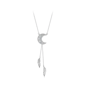 (Bild für) PANDORA Style Mond-Traumfänger Halskette - BSN390