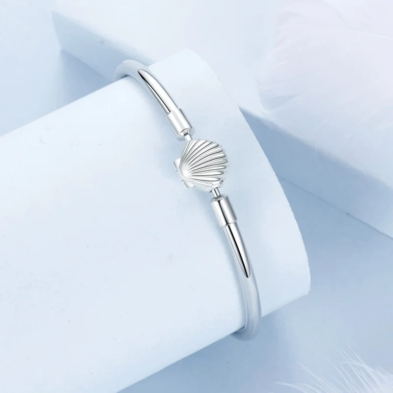 (Bild für) PANDORA Style Muschel Basic Armreif - BSB177 - Ansicht 2