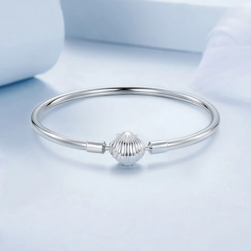 (Bild für) PANDORA Style Muschel Basic Armreif - BSB177 - Ansicht 3