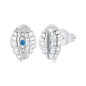(Bild für) PANDORA Style Muschel Ohrringe - SCE1741