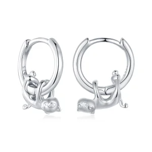 (Bild für) PANDORA Style Niedrische Katzenohr-Clips - SCE1756