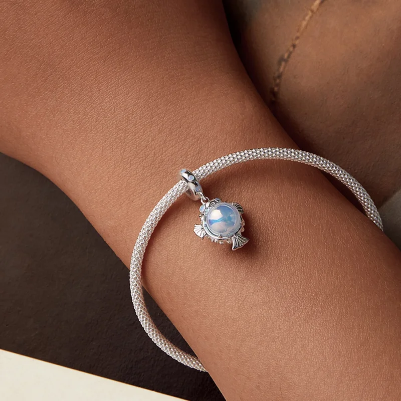 (Bild für) PANDORA Style Ocean Kugelfisch-Anhänger - SCC2798 - Ansicht 7