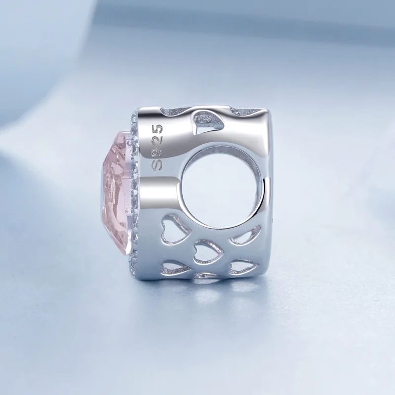 (Bild für) PANDORA Style Pink Cat Anhänger - BSC1020 - Ansicht 3