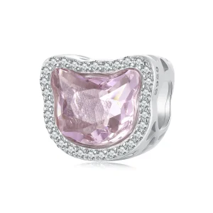 (Bild für) PANDORA Style Pink Cat Anhänger - BSC1020