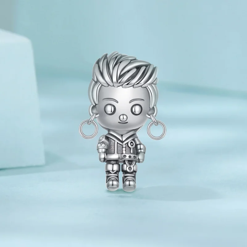 (Bild für) PANDORA Style Punk Boy Charm - SCC2792 - Ansicht 2