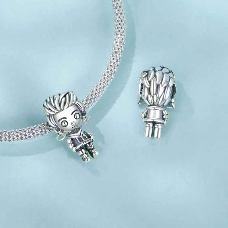 (Bild für) PANDORA Style Punk Boy Charm - SCC2792 - Ansicht 4