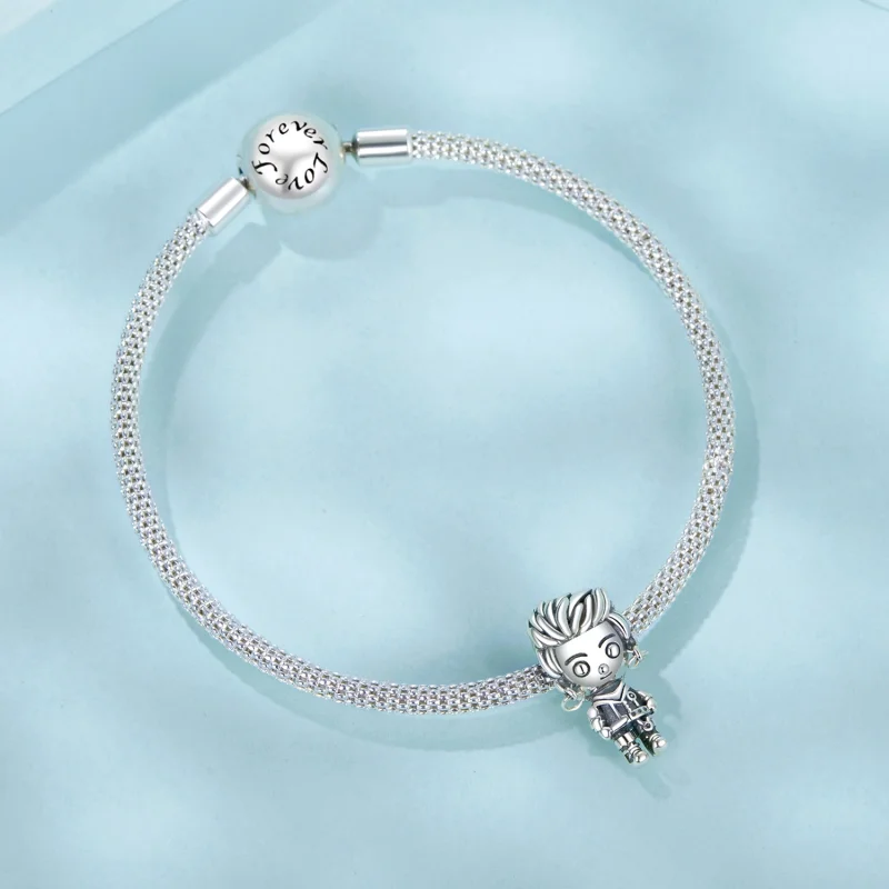 (Bild für) PANDORA Style Punk Boy Charm - SCC2792 - Ansicht 5