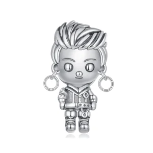 (Bild für) PANDORA Style Punk Boy Charm - SCC2792