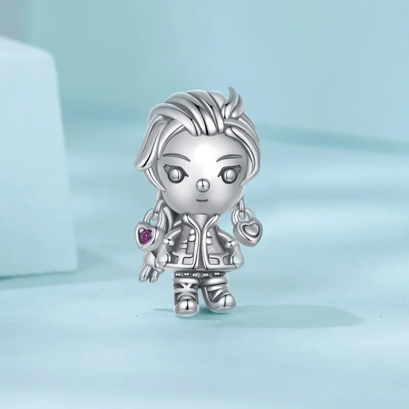 (Bild für) PANDORA Style Punk Girl Charm - SCC2793 - Ansicht 2