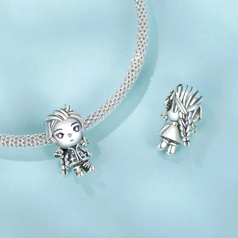 (Bild für) PANDORA Style Punk Girl Charm - SCC2793 - Ansicht 4