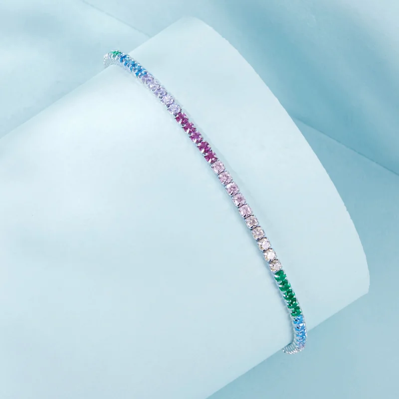 (Bild für) PANDORA Style Regenbogen-Armband - SCB277 - Ansicht 2